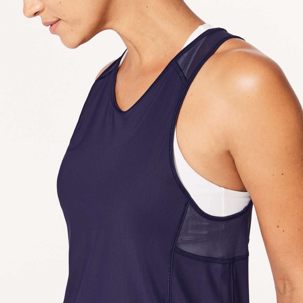 Lululemon Women’s Sculpt Tank II Aeon (Dark Navy) Size (8) - Picture 10 of 12